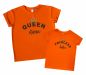 Именные футболки для мамы и дочки "Queen&Princess"