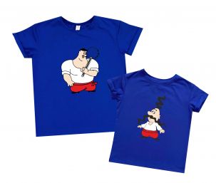Пара футболок для папы и сына "Козаки"