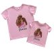 Набор футболок для мамы и дочки "Princess"