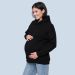 Худи для беременных и кормящих мам (черный)