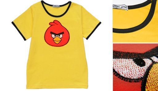 Футболка Angry Birds желтая
