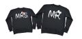 Свитшоты для молодой пары "Mr., Mrs"