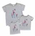 3 футболки для мамы и дочек #momlife