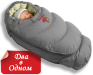 Конверт универсальный пуховый для новорожденных «Alaska» (серый)