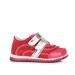 Детские лакированные ботинки для девочки (красный)