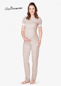 Пижама для беременных и кормления LATTE