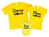 Набор футболок Family look + бодик "Микки маусы"