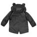 Демисезонная куртка парка для малышей (чёрная)