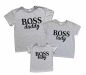 Набор футболок для "Baby Boss" и его родителей