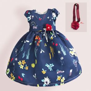 Платье для девочки с повязкой Театр цветов Zoe Flower