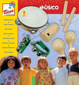 Детский набор музыкальных инструментов "Мини оркестр"