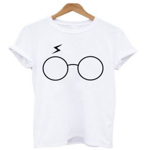 Детская футболка бойфренд "Очки Гарри Поттера"