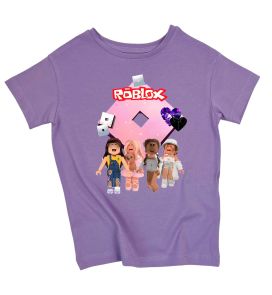 Детская футболка для девочек с принтом "Roblox" (девочки)