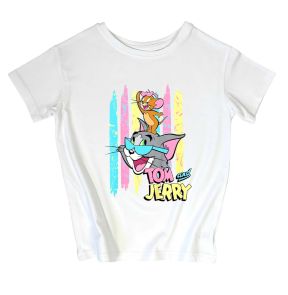Детская футболка для девочек "Tom&Jerry"