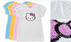 Детская футболка для девочки "Hello Kitty"