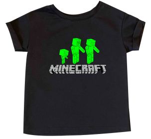Детская футболка "Minecraft" (человечки)