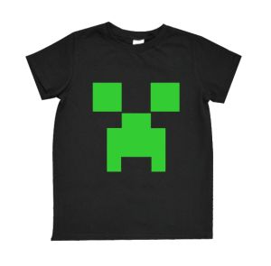 Детская футболка "Minecraft" (криппер)