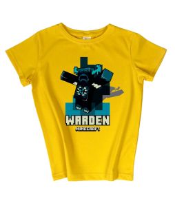 Детская футболка "Minecraft Warden"