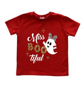 Детская футболка на Halloween "Miss BOO"