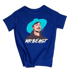 Детская футболка с рисунком "Mr Beast"