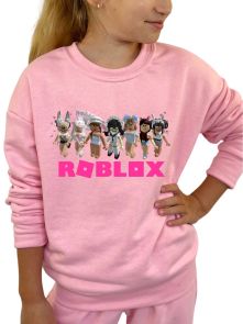 Детский спортивный костюм Casual "Roblox" (девочки)