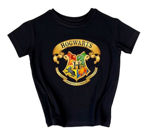 Футболка с принтом "HOGWARTS" (лого Harry Potter)