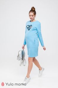 Теплое платье Milano DR-49.181 для беременных