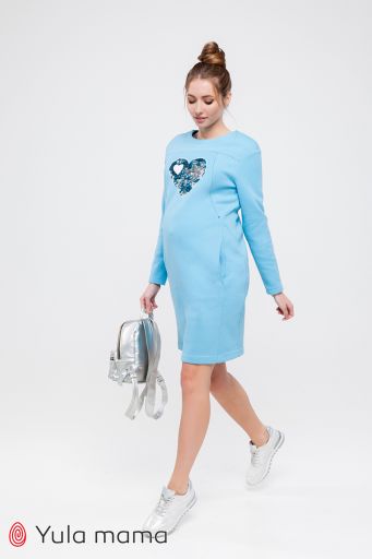 Теплое платье Milano DR-49.181 для беременных