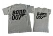 Набор футболок 2 шт. для пары "BOND&BLONDE"