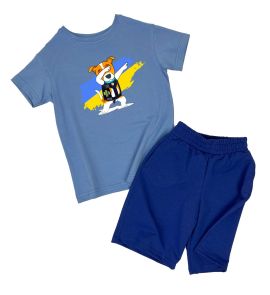 Костюм для мальчика футболка + шорты "Пёс патрон"