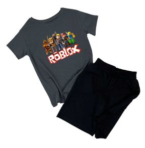 Костюм для мальчика футболка + шорты "Roblox"