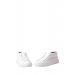 Женские кожаные ботинки Retro M White на шнурках