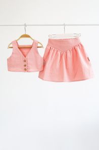 Комплект юбка и топ Lilo, розовый