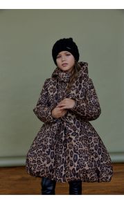 Демисезонная куртка "Шанталь" леопард