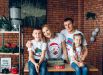 Набор футболок для всей семьи "Семья снеговиков 2021"