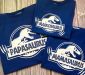 Набор семейных футболок Family look "Динозавры"