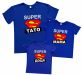 Набор семейных футболок с логотипом "Superman" 