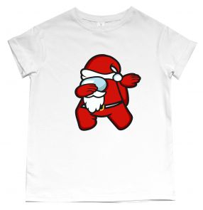 Новогодняя футболка "Дед Мороз" (делает деп"