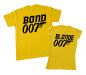 Набор футболок 2 шт. для пары "BOND&BLONDE"