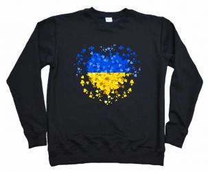 Патріотичний світшот "Украина сердце"