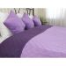 Двустороннее декоративное покрывало Violet фиолетовое 150х212 см