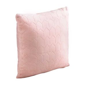 Двусторонняя декоративная подушка “Velour” Apricot 40х40 см