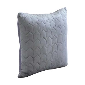 Двостороння декоративна подушка “Velour” Grey 40х40 см