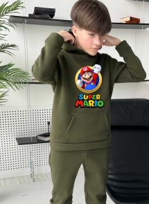 Спортивный костюм с начесом New Style "Super Mario"