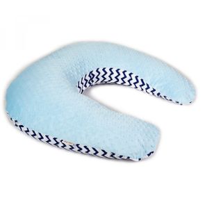 Подушка для беременных Twins Minky 1201-TM-04 blue, голубой