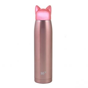 Термос YES  “Pink Cat”, 320 мл