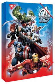 Папка для труда YES картонная A4 "Marvel.Avengers"