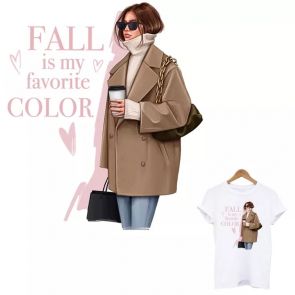 Женская футболка "Fall is my favorite color"
